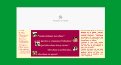 Desktop Screenshot of culture-canine.com
